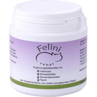 Produktbild von Felini Renal Pulver Nahrungsergänzung für Katzen zur Unterstützung der Nierenfunktion 125 g
