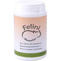 Produktbild von Felini Taurin Pulver Nahrungsergänzung für Katzen 100 g