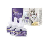 Produktbild von Felisept Family Comfort Entspannungsmittel für Katzen mit Katzenminze 3 x 45 ml Nachfüllpackung - 3 x 45 ml
