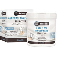 Produktbild von Felisept Ohrpflege Finger-Pads für Katzen 50 Stück
