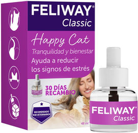 FELIWAY Classic Beruhigungsmittel Nachfüllflakon für Katzen 48ml - 48 ml – Bild 1 von 10