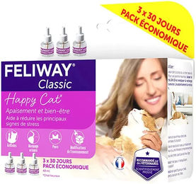 Produktbild von FELIWAY Classic Katzenpflege Set 3er Pack