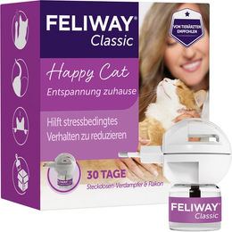 Produktbild von Feliway Classic Pheromon Verdampfer Start-Set für Katzen für 30 Tage mit Flakon