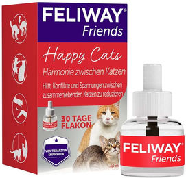 Produktbild von Feliway Friends Nachfüllflakon für Katzen 4x48ml
