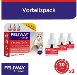 Feliway Friends Pheromon-Lösung zur Beruhigung für Katzen 3x30 Tage Vorteilspack - 3 x 48 ml – Bild 1 von 10