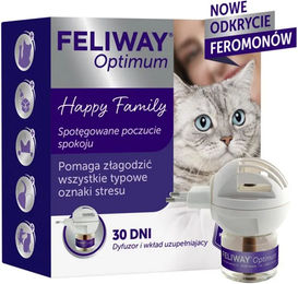 FELIWAY OPTIMUM Diffusor mit 48ml Nachfüllpackung für Katzen aller Altersstufen - 48 ml – Bild 1 von 8