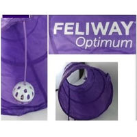 Produktbild von FELIWAY Optimum Katzen-Tunnel aus Polyester in Lila
