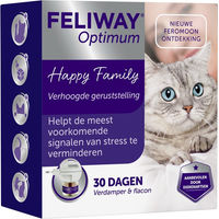 Produktbild von Feliway Optimum Startset mit Happy Snack Huhn zur Beruhigung für Katzen