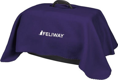 Produktbild von FELIWAY Plüschdecke für Transportboxen Lila