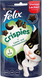 Felix Crispies Katzensnack Lamm und Gemüse für erwachsene Katzen 8x45g - 45 g – Bild 1 von 3