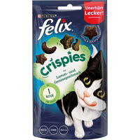 Produktbild von Felix Crispies Katzensnack Lamm und Gemüse für erwachsene Katzen 8x45g - 45 g