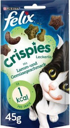 Felix Crispies Leckerli Lamm und Gemüse 8x45g - 8 x 45 g – Bild 1 von 3