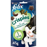 Produktbild von Felix Crispies Leckerli Lamm und Gemüse 8x45g - 8 x 45 g