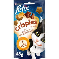 Produktbild von Felix Crispies Leckerli Rind und Huhn 8x45 g für Katzen - 8 x 45 g