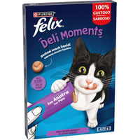 Produktbild von Felix Deli Moments Creme Paste Ente für Katzen Adult 4 x 10 g