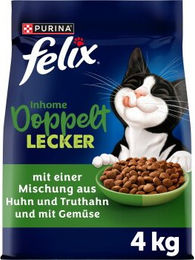 Felix Doppelt Lecker Inhome Trockenfutter für Katzen Adult 4 kg – Bild 1 von 1