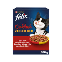 Produktbild von Felix Doppelt so lecker Katzenfutter Adult 7,5 kg