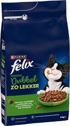 Felix Inhome Doppelt Lecker Katzenfutter Huhn & Truthahn für erwachsene Wohnungskatzen 4 kg – Bild 1 von 2