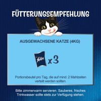 Produktbild von Felix Katzen Nassfutter Senior Stückchen in Gelee 26x85 g - 26 x 85 g