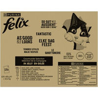 Produktbild von Felix Katzenfutter Countryside Auswahl Stückchen in Gelee 44 x 85 g