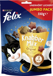 Felix KnabberMix Katzensnack mit Huhn und Truthahn 330 g - 330 g – Bild 1 von 5