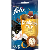 Produktbild von Felix KnabberMix Leckerli Huhn und Truthahn 8x60g - 8 x 60 g