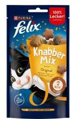 Felix KnabberMix Leckerlis für Katzen Adult Huhn Truthahn Fisch 60 g - 4 x 60 g – Bild 1 von 6