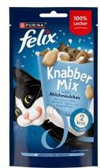 Felix KnabberMix Milchmäulchen Leckerli für Katzen mit Fisch und Geflügel 60 g – Bild 1 von 5