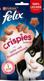Felix Knusprige Katzensnacks Lachs und Forelle für erwachsene Katzen 360g – Bild 1 von 1