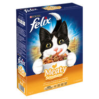 Produktbild von Felix Meaty Sensations Katzenfutter mit Huhn, Truthahn und Gemüse 1 kg - 1 kg
