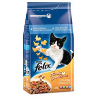 Produktbild von Felix Meaty Sensations Nassfutter für Katzen Huhn Truthahn und Gemüse 2 kg - 2 kg