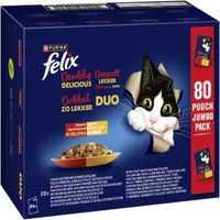 Produktbild von Felix Nassfutter für sterilisierte Katzen Adult Stückchen in Gelee 80 g