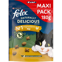 Produktbild von Felix Naturally Delicious Katzen Leckerli Huhn 180 g