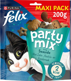 Felix Party Mix Original & Seaside Katzen Leckerli 32 x 60 g – Bild 1 von 3