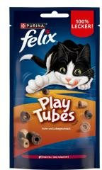 Felix Play Tubes Katzen Leckerli Huhn- und Lebergeschmack 50g – Bild 1 von 2