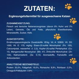 Felix Play Tubes Katzen Leckerli Huhn- und Lebergeschmack 5x180g - 5 x 180 g – Bild 1 von 2