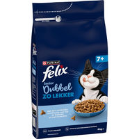 Produktbild von Felix Senior Katzenfutter Huhn und Truthahn ohne Farb- und Aromastoffe 4 kg