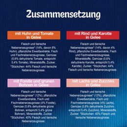 Felix Sensations Crunchy Stückchen in Gelee für Katzen Adult 11 x 85 g - 10 x 85 g – Bild 1 von 3