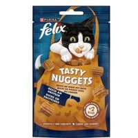 Produktbild von Felix Tasty Nuggets Leckerli für Katzen mit Huhn und Ente 50g