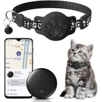 Produktbild von FELIXLEO GPS Katzen Tracker IP68 wasserdicht mit Google Find My App Unterstützung Schwarz
