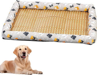 FELIXLEO Hundematte 2in1 Kühlmatte für Hunde Waschbar und Rutschfest – Bild 1 von 5