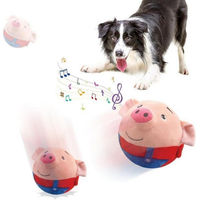 Produktbild von FELIXLEO Interaktives Hundespielzeug Magic Ball Plüsch Intelligenzspielzeug für erwachsene Hunde Bunt