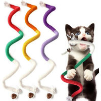 Produktbild von FELIXLEO Katzen-Intelligenzspielzeug mit Katzenminze aus Baumwolle 6-teiliges Set für erwachsene Katzen bunt