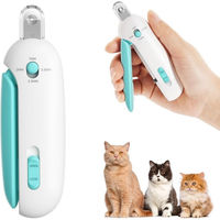 Produktbild von FELIXLEO Krallenschere und Nagelfeile für Katzen in Weiß aus Kunststoff