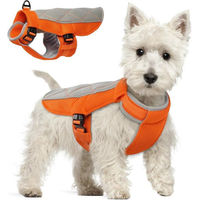 Produktbild von FELIXLEO Kühlweste für Hunde atmungsaktiv mit D-Ring Sommer Kühlmantel Orange XS