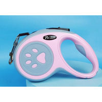 Produktbild von FELIXLEO Rollleine für Hunde und Katzen, 5m Einziehbare Nylon Hundeleine in Pink für kleine und mittlere Rassen