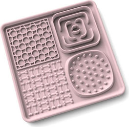 FELIXLEO Schleckmatte für Hunde aus Silikon Slow Feeder BPA-frei Rosa – Bild 1 von 5