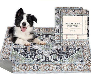 FELIXLEO Waschbare Hundematte als auslaufsichere Welpenunterlage für Hunde 2er-Pack 40 x 60 cm – Bild 1 von 2