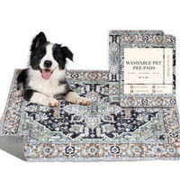 Produktbild von FELIXLEO Waschbare Hundematte als auslaufsichere Welpenunterlage für Hunde 2er-Pack 40 x 60 cm