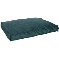 Produktbild von Felize Hundekissen und Katzenbett Flamingo Blau aus Plüsch mit Reißverschluss 100x70x12cm